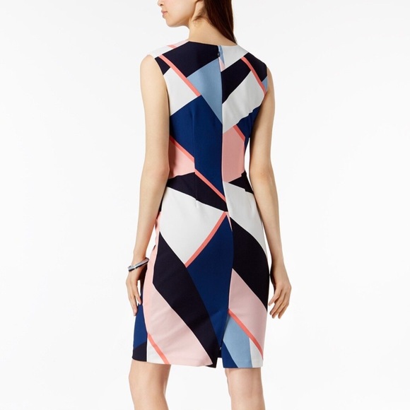 Vince Camuto
Multicolor Colorblock Work Sheath Dress - Picture 2 of 5